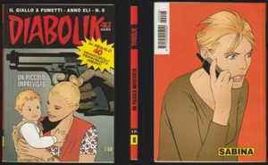 DIABOLIK ANNO XLI N. 8 TESTIMONE D'ACCUSA -AGOSTO 2002 CON FRANCOBOLLI ERINOFILI - Imagen 1 de 1
