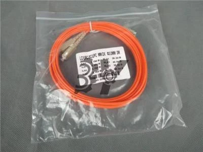 1PCS Multimode Duplex Fiber Optic Cable LC-SC 62.5/125 3 Meters NEW - Image 1 of 4