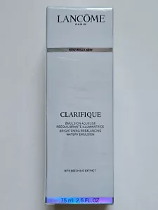 Lancome Clarifique BRIGHTENING REBALANCING WATERY EMULSION (2.5 oz./SEALED) - Picture 1 of 4