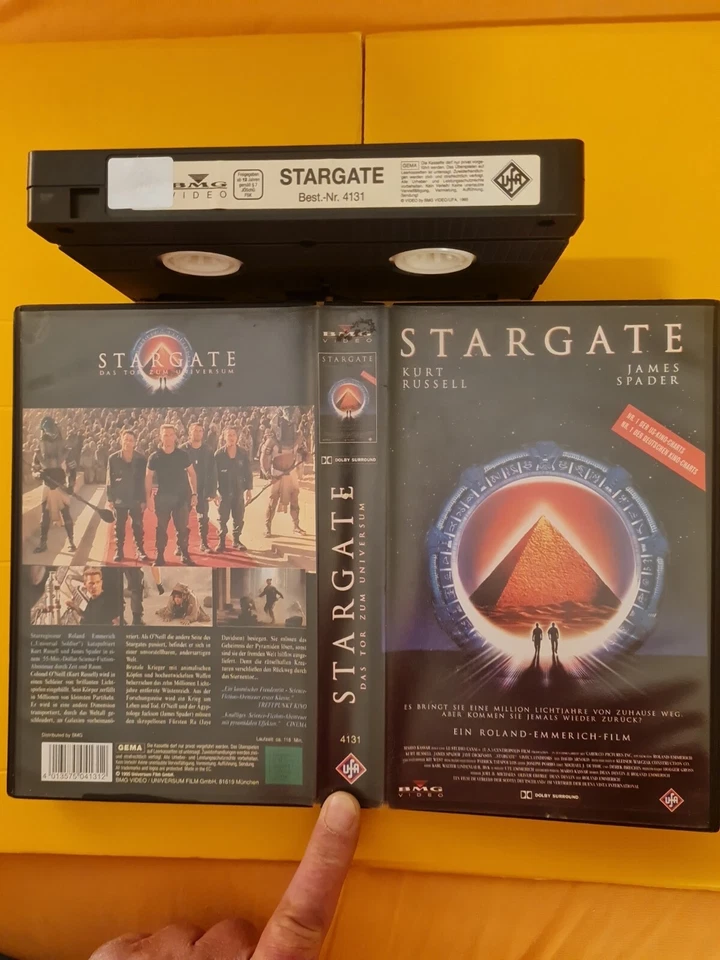 VHS Stargate - Kurt Russell ,James Spader (1) - Bild 1 von 1