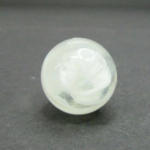 5/8” CHRISTENSEN ÁGATA CAC Rayas Transparente Blanco Remolino Vintage MÁRMOL - Imagen 1 de 5