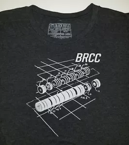 Black Rifle Coffee Company T-Shirt BRCC Diagram Rayon tri blend USA Mens 3XL - Picture 1 of 5