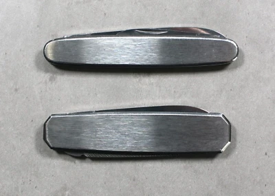 Boker Solingen Germany 2 Pocket Pen Blade Knife Stainless Rostfrei Silver Tone  - Image 1 of 4