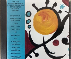 THE 20TH ANNIVERSARY ALBUM (EG Artists)- Various CD 1989 EG Records Exc Cond! - Picture 1 of 2