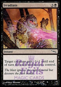 Irradiate 4x FOIL MDN MTG Mirrodin Common MINT black instant - Picture 1 of 1