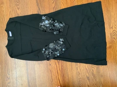 girls elegant dress with sequence sleeve all year round - Image 1 of 4