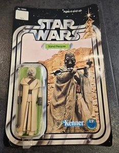NEU 1978 STAR WARS SAND PEOPLE TUSKEN RAIDER 20 BACK UNPUNCHED NICE HONG KONG - Bild 1 von 7