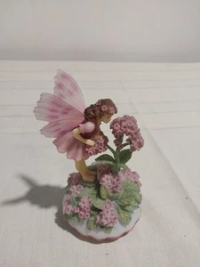 Caja de música de hadas San Francisco Music Box Company The Heliotrope "Flower Fairies" - Imagen 1 de 6