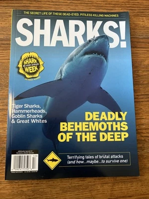 Sharks! Magazine Deadly Behemoths of The Deep -Shark Week! - 2025 - Image 1 of 4