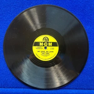 Joni James 1953 VG 78 RPM 10 inch MGM 11543 My Love My Love & Fooling Someone VG - Foto 1 di 7