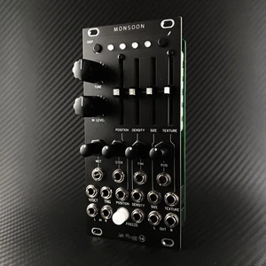 Jak Plugg Monsoon Mutable Instruments Clouds Clone Black Davies/Micro Knobs 12HP - Picture 1 of 5
