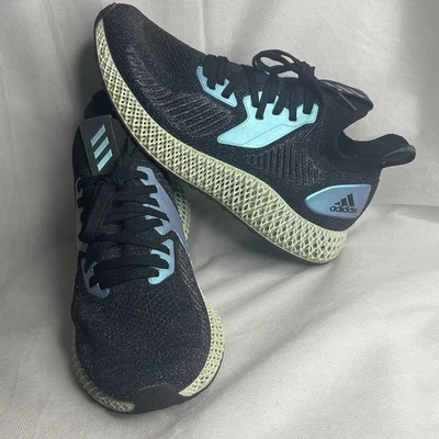 Мужские кроссовки Adidas Alphaedge 4D Goodbye Gravity размер США 9,5 черные фиолетовые FV6106 - Изображение 1 из 4