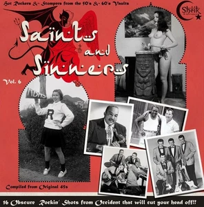LP/VA ✯SAINTS & SINNERS #6 ✯Killer & Rare R&B, Black Rockers, Rockabilly, R'n'R♫ - Imagen 1 de 1