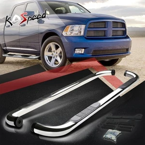 3" Stainless Running Board Side Step Bar for 02-09 Dodge Ram 1500-3500 Crew Cab - Bild 1 von 5