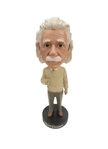 ALBERT EINSTEIN BOBBLEHEAD 8" (broken) - Picture 1 of 7