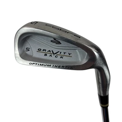 Hierro Cobra Gravity Back Optimum Inertia 5 diestro 38,25" acero flexible regular buen agarre Foto 1 de 4