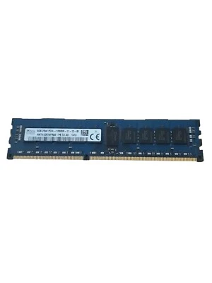HMT41GR7AFR8A-PB SK-Hynix 8GB 2Rx8 PC3L-12800R 1600MHz 1.35V Reg Server Memory - Image 1 of 4