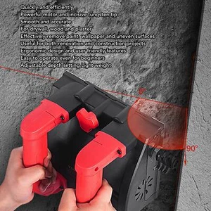 Handheld Electric Planer Fully Automatic Power Shovel Wall Machine UK Plug 220V - Picture 1 of 24