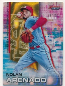 NOLAN ARENADO 2021 BOWMAN'S BEST GOLD LAVA REFRACTOR #38 SP #29/75 MINT - Bild 1 von 2