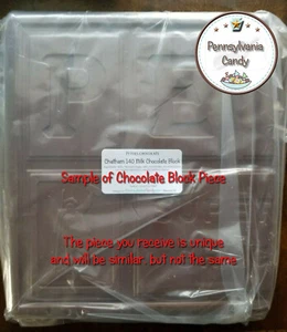 Peters CHATHAM 140 Milk Chocolate Block PIECES -Tempered Melting Choose Your LB - Picture 1 of 14