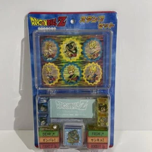 Juego de estampillas de goma de papelería Dragon Ball sin abrir edición Majin Buu Shenron Goku - Imagen 1 de 4