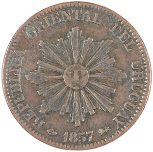 Uruguay - 20 Centesimos - 1857 - Picture 1 of 2