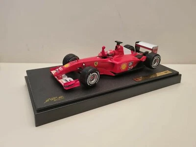 FERRARI F-2001 MICHAEL SCHUMACHER WORLD CHAMPION - HOTWEELS 1:18 - 13330/25000 - Immagine 1 di 4