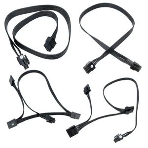 Cable de alimentación Molex SATA IDE 8p 6p a 3 puertos para EVGA 650BQ 750BQ 850BQ 1000GQ - Imagen 1 de 9