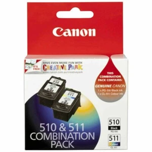 Genuine Original Canon PG-510 Black Twin Or PG-510 CL-511 Combination / Triple - Picture 1 of 6