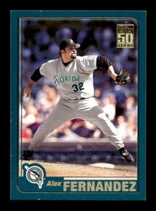2001 Topps Employee #114 Alex Fernandez - EX EXACT SCAN /150 - Picture 1 of 2