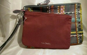 Vera Bradley's MIDTOWN POUCH DUO in HAWTHORN ROSE, Dual Clip, Wristlet, NWT - Picture 1 of 10