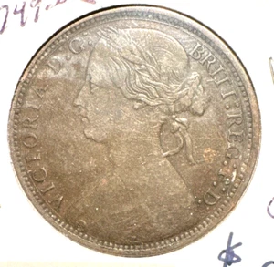 Great Britain 1873 penny KM 749.2 VF + (1) - Picture 1 of 2