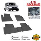 ★★★ Floor Mats Liner 4.5D For Ford Transit Connect 2003-2013 TPE All Weather