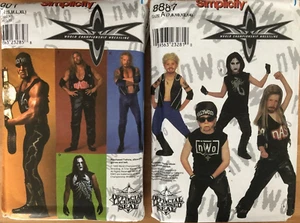 WCW/WWE/TNA~ Official Halloween Costumes patterns ~ Adults & Kids - Picture 1 of 8