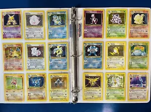 1999 Pokémon 100% Complete Base Set - 102/102 - Holo Rare Old Pokemon Cards - Picture 1 of 12