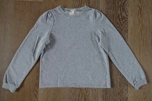 Crewcuts Jcrew Girls Gray French Terry Sweatshirt Size XL EUC - Picture 1 of 3
