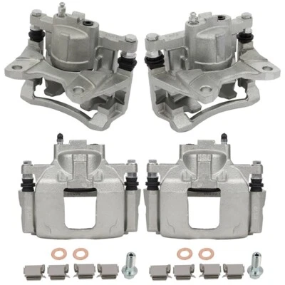 Front Rear For 2007-2010 Dodge Nitro 2008-2012 Jeep Liberty Brake Calipers 4 Pcs Foto 1 de 4