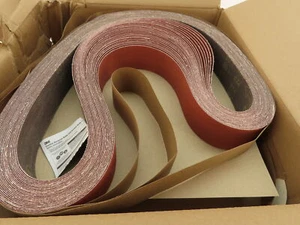 QTY 50 3M 69892 Cubitron II 784F CERAMIC 2"x60"Cloth Sanding Belts 80 Grit - Picture 1 of 7