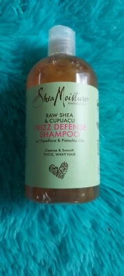 Shea Moisture Raw Shea & Cupuacu Frizz Defense Shampoo 379ml - Image 1 of 4