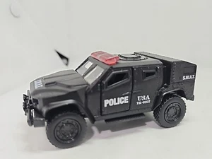 S.W.A.T. Police USA 7K-8237 Military Vehicle Pull Back RMZ City JFL Rare - Picture 1 of 12