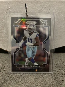 2021 Panini Prizm NFL Micah Parsons Cowboys RC Card - Picture 1 of 2
