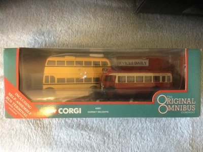Corgi Omnibus - 45001 Twinpack DORSET DELIGHTS -Boxed - new - Image 1 of 3