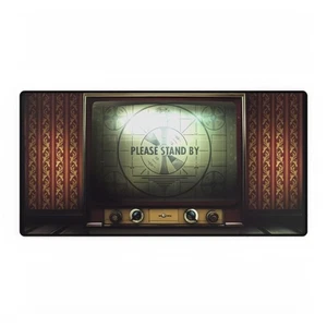 Alfombrilla de ratón Fallout XXL - Alfombrilla de escritorio con patrón de prueba de TV icónica para juegos - Imagen 1 de 9