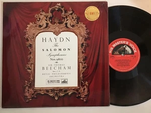 BEECHAM Haydn Salomon N/Mint 1960s UK HMV Stereo Classical LP - Picture 1 of 2
