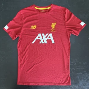 Camiseta de entrenamiento de fútbol Liverpool FC Bob Paisley New Balance PEQUEÑA roja - Imagen 1 de 6