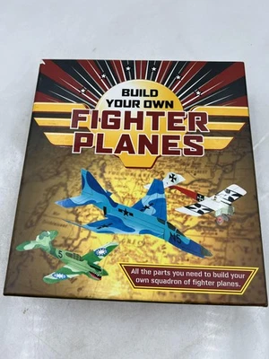 Build Your Own Fighter Planes Model Kit 18 Projects Markers Sterling Innovation - Image 1 of 4