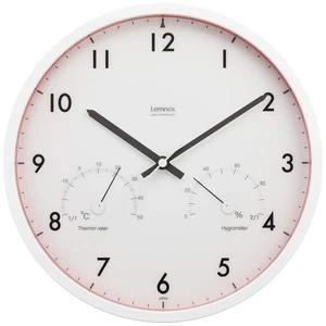 Lemnos Radio Clock thermo-hygrometer Analog AIR CLOCK Red LC09-11W RE - Picture 1 of 4