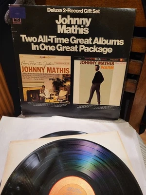 Johnny Mathis 2xLP GP 2 NM Vinyl VG+ Cover Columbia Records 1969 Gatefold - Image 1 of 4