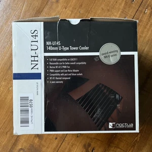 Noctua NH-U14S CPU 140mm u-type tower Cooler boxed with accessories  - Picture 1 of 6
