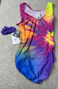 GK Elite Gymnastics Leotard Adult Large AL Competition Dance Costume R7 - Picture 1 of 7